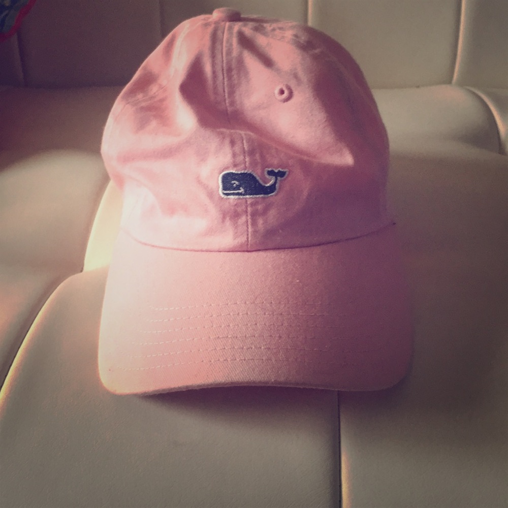 Pink vineyard vines hat